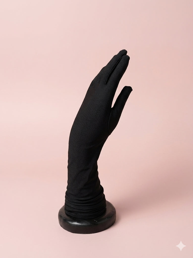 Guante largo (Negro)