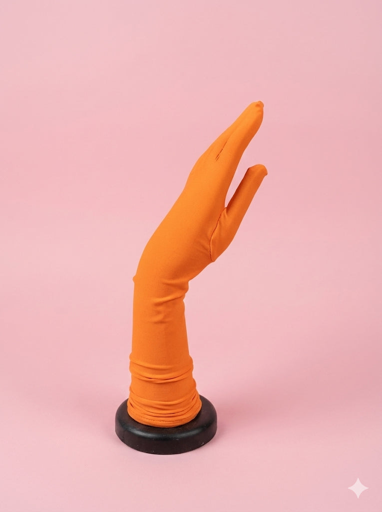 Guante lardo (Naranja